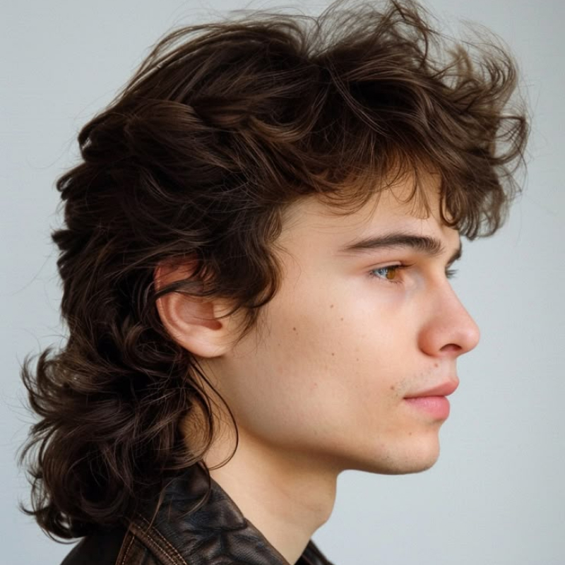 corte de cabelo masculino mullet