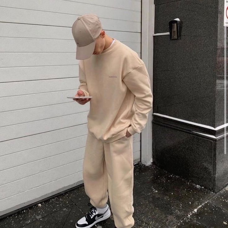 look masculino monocromatico
